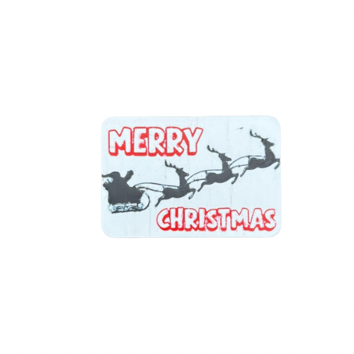 Merry Christmas Fridge Magnet