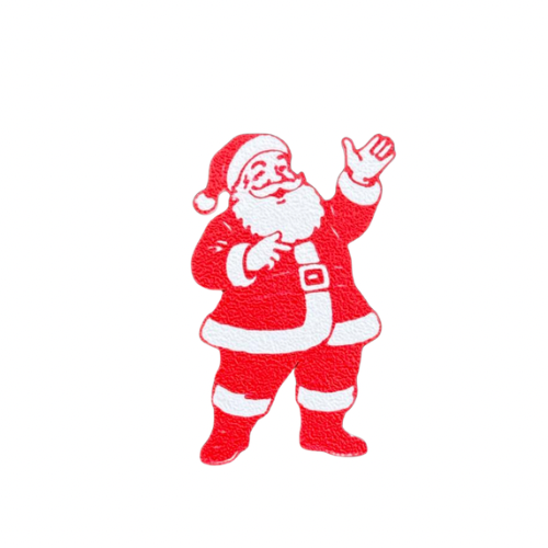 Classic Santa Fridge Magnet – Red Christmas Edition