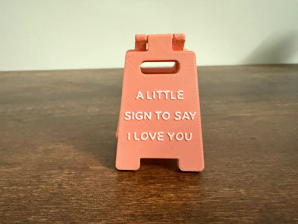 Customisable sign board