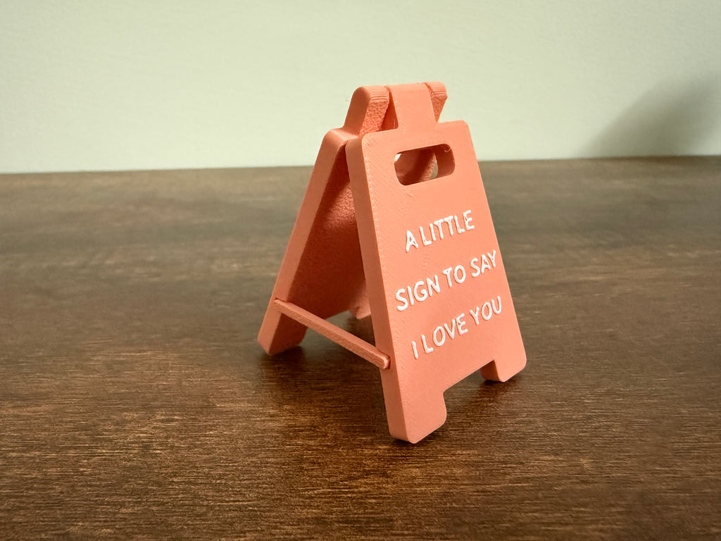 Customisable sign board