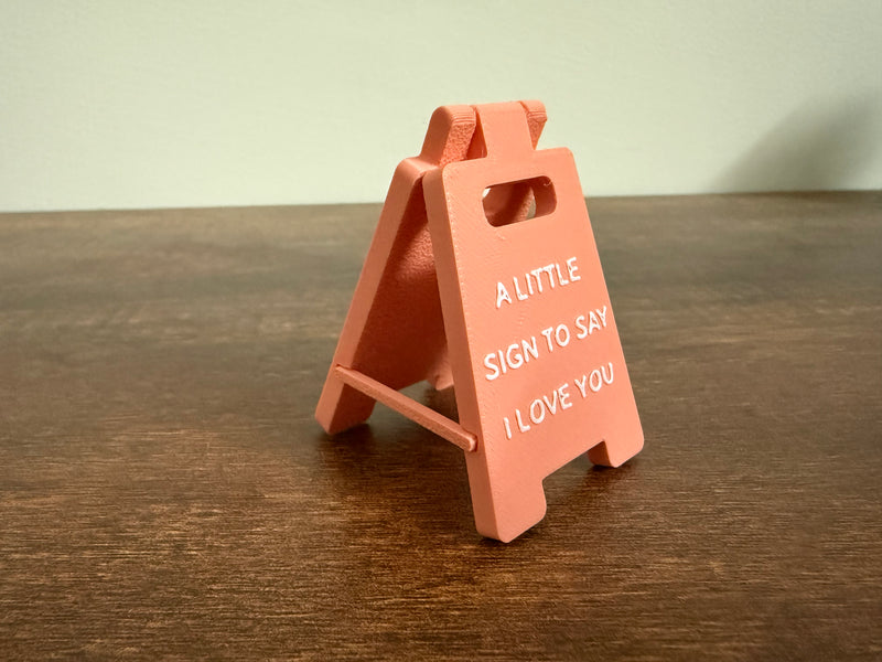 Customisable sign board