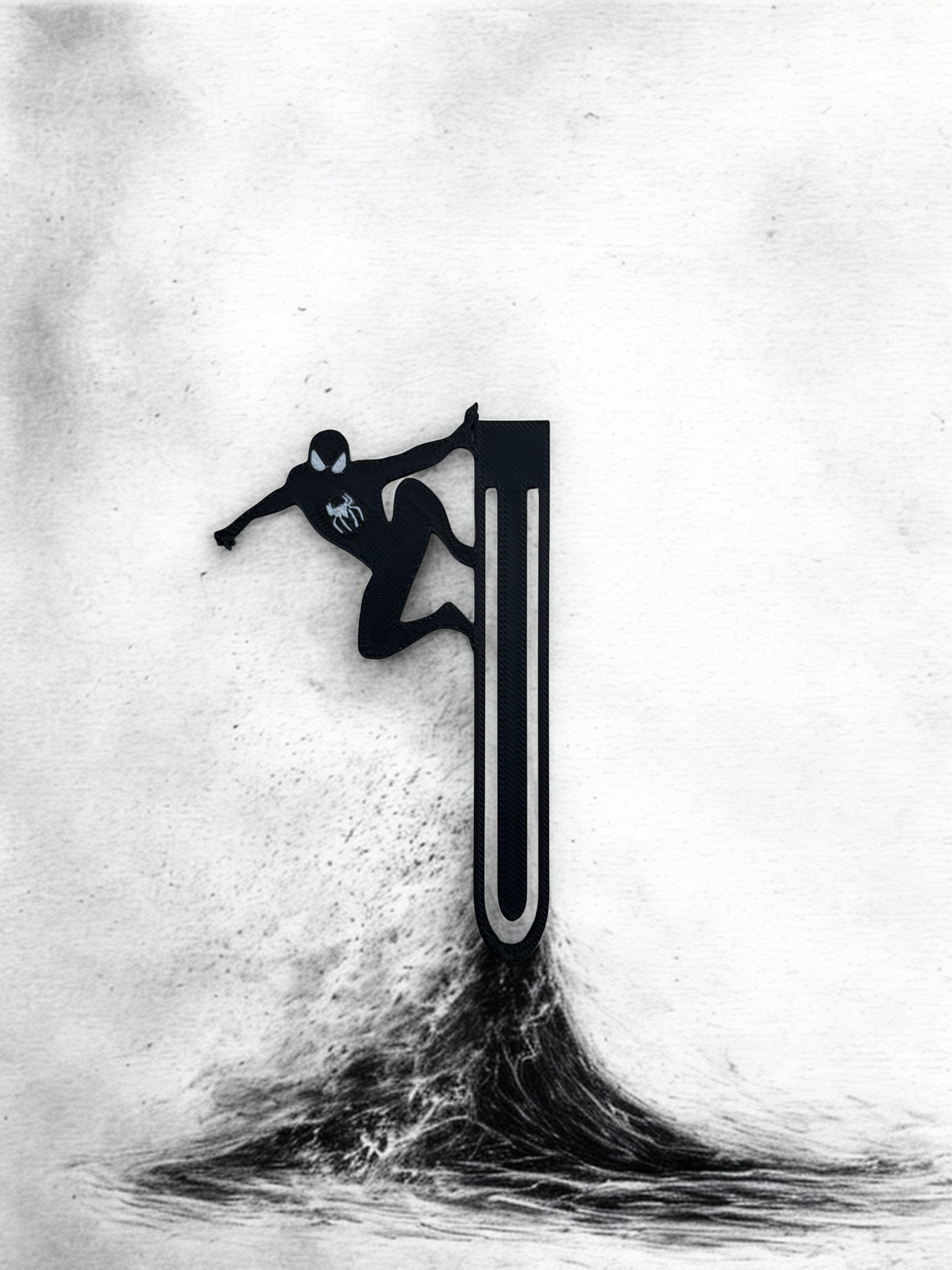 Spider-Man Black & White Bookmark