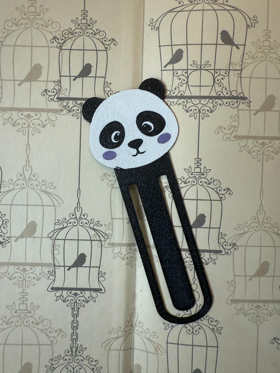 Cute Panda Bookmark for Book Lovers | Premium Textured Finish