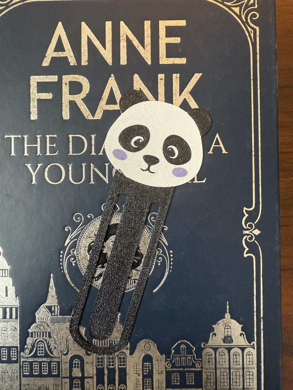 Cute Panda Bookmark for Book Lovers | Premium Textured Finish